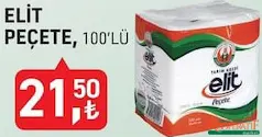 TARIM KREDİ ELİT PEÇETE 100'LÜ TARIM KREDİ ELİT PEÇETE 100'LÜ